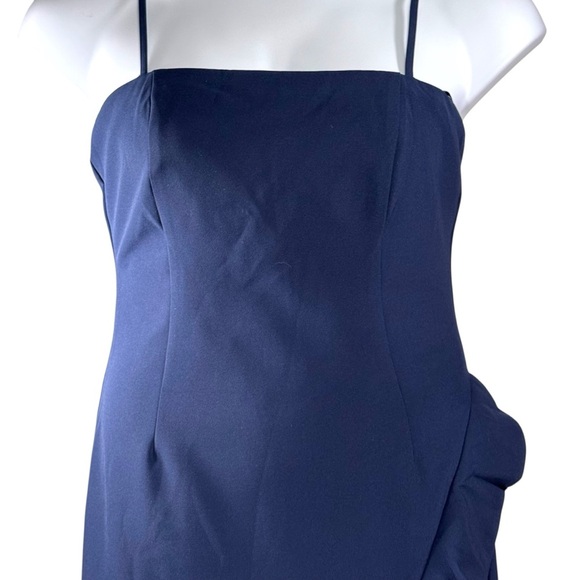 NWT Bardot Elegant Navy Blue Women's Dress Size Medium Retails 119.00 - Picture 4 of 11